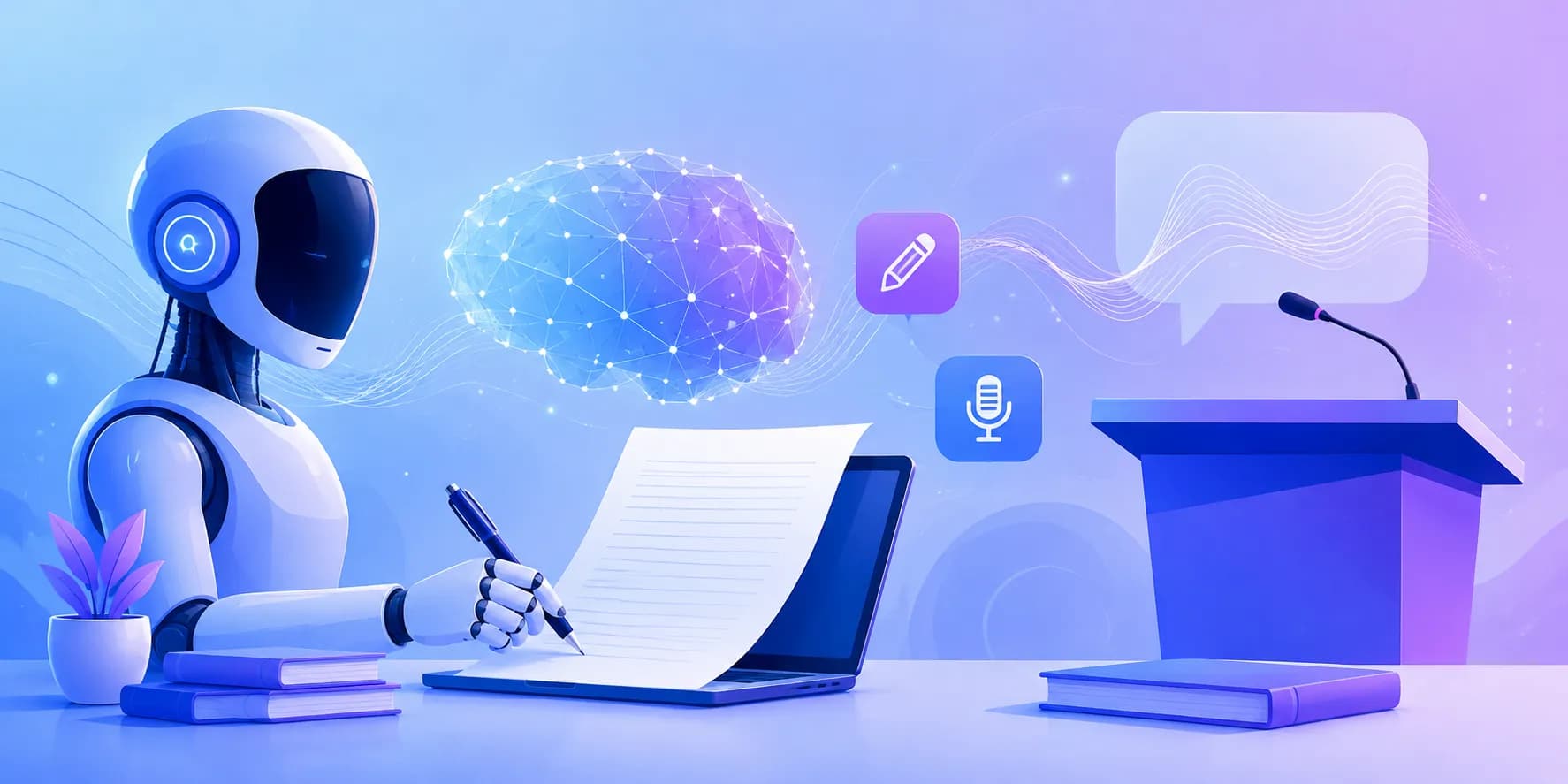 Artificial Intelligence Speech Writing