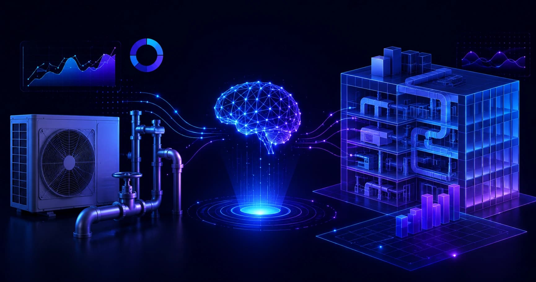 Artificial Intelligence for Capacity Planning for HVAC Plumbing