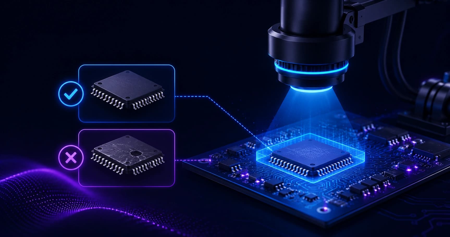 Counterfeit Component Detection Using Artificial Intelligence