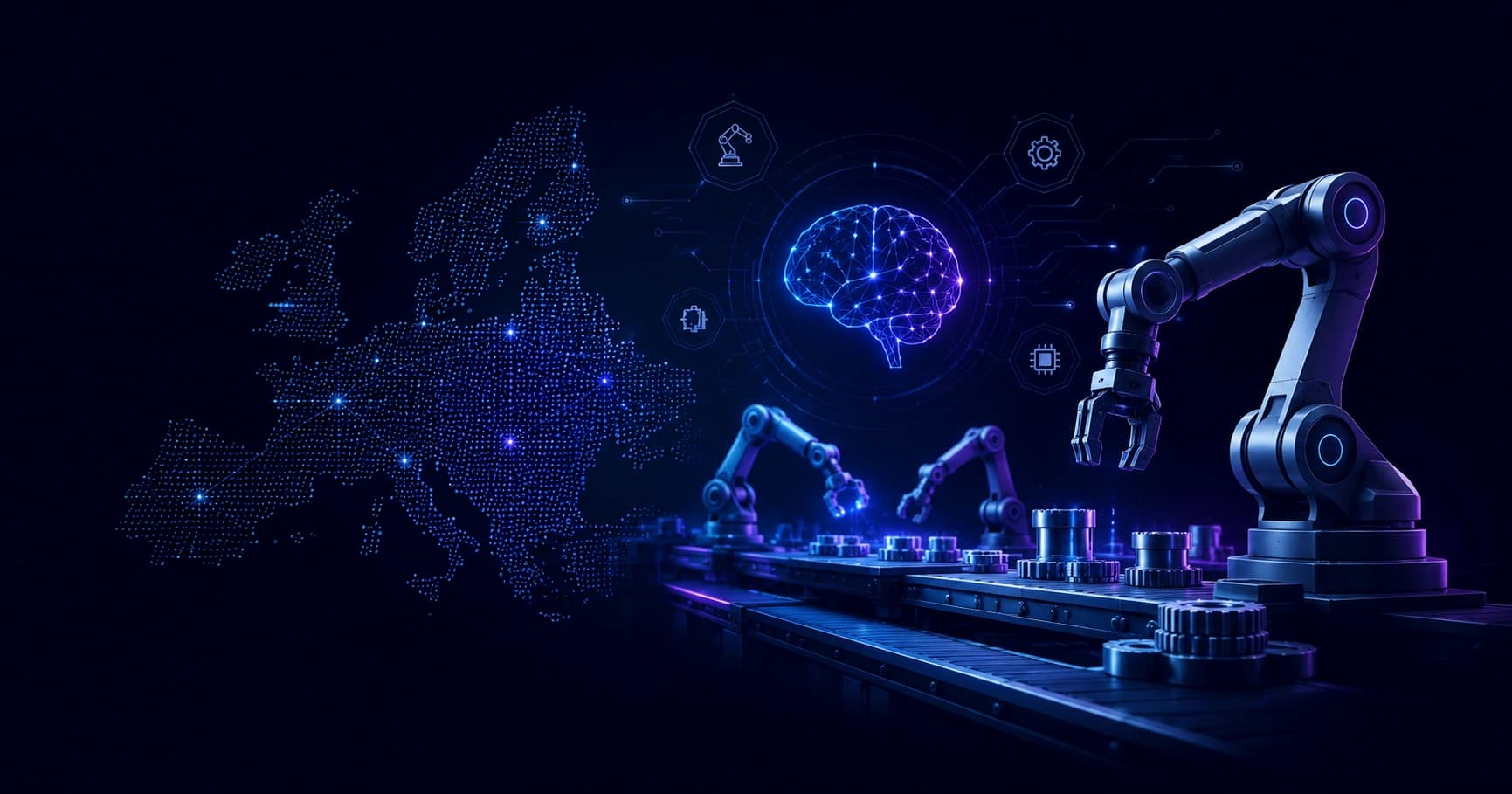 Europe Artificial Intelligence in Manufacturing Market