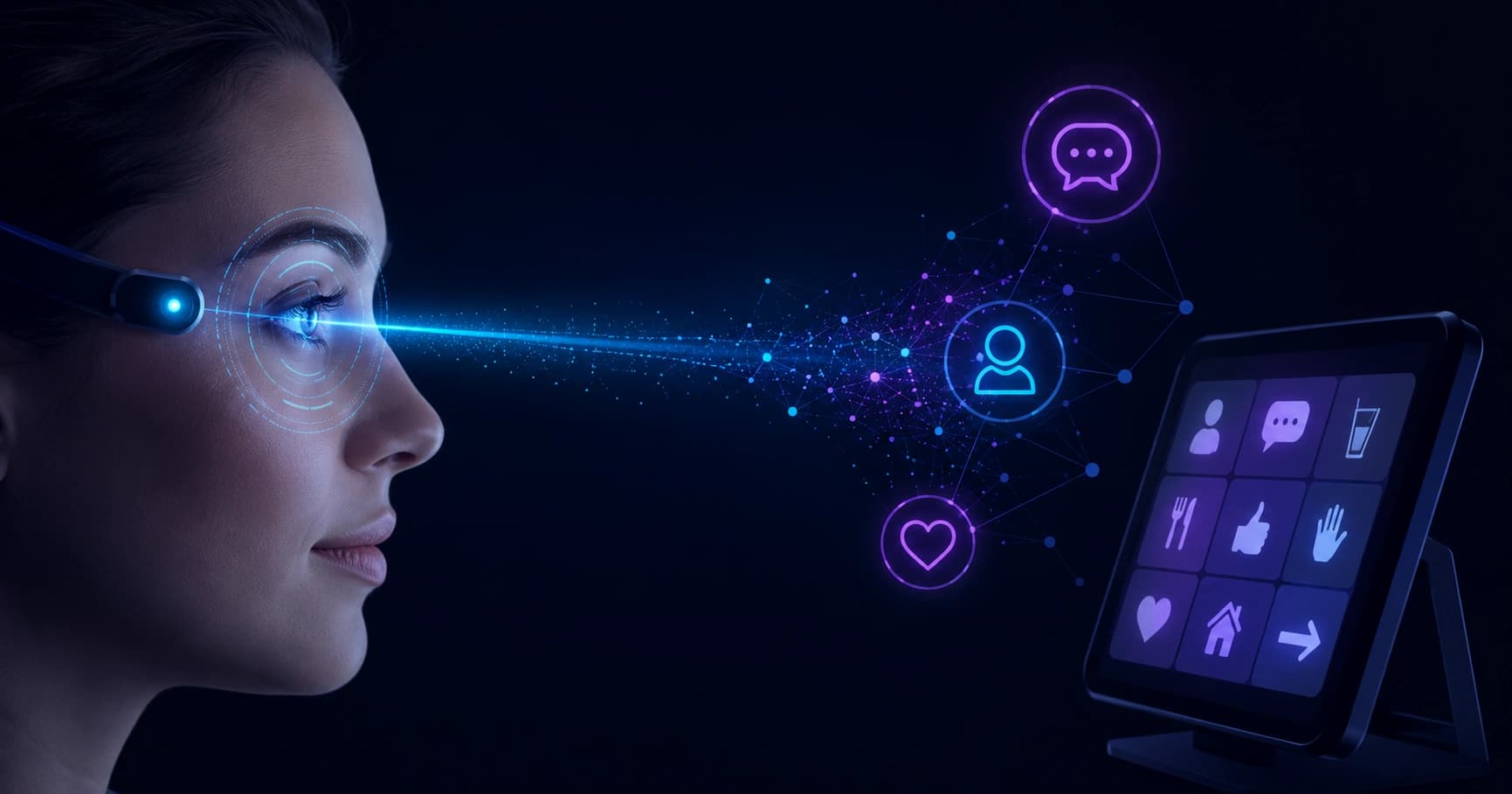 How Does Eye Gaze Technology Work for Communication