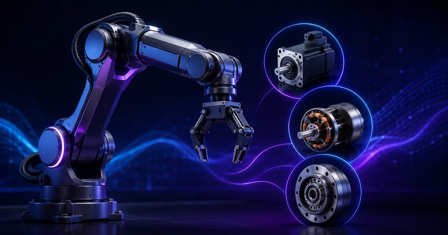 What Do Robot Arms Use for Motors