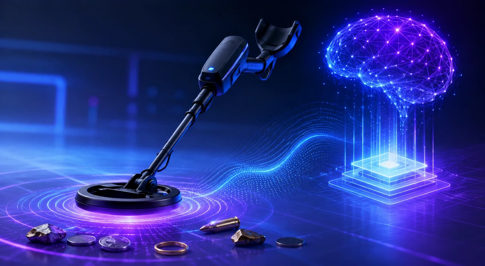 Artificial Intelligence Metal Detector