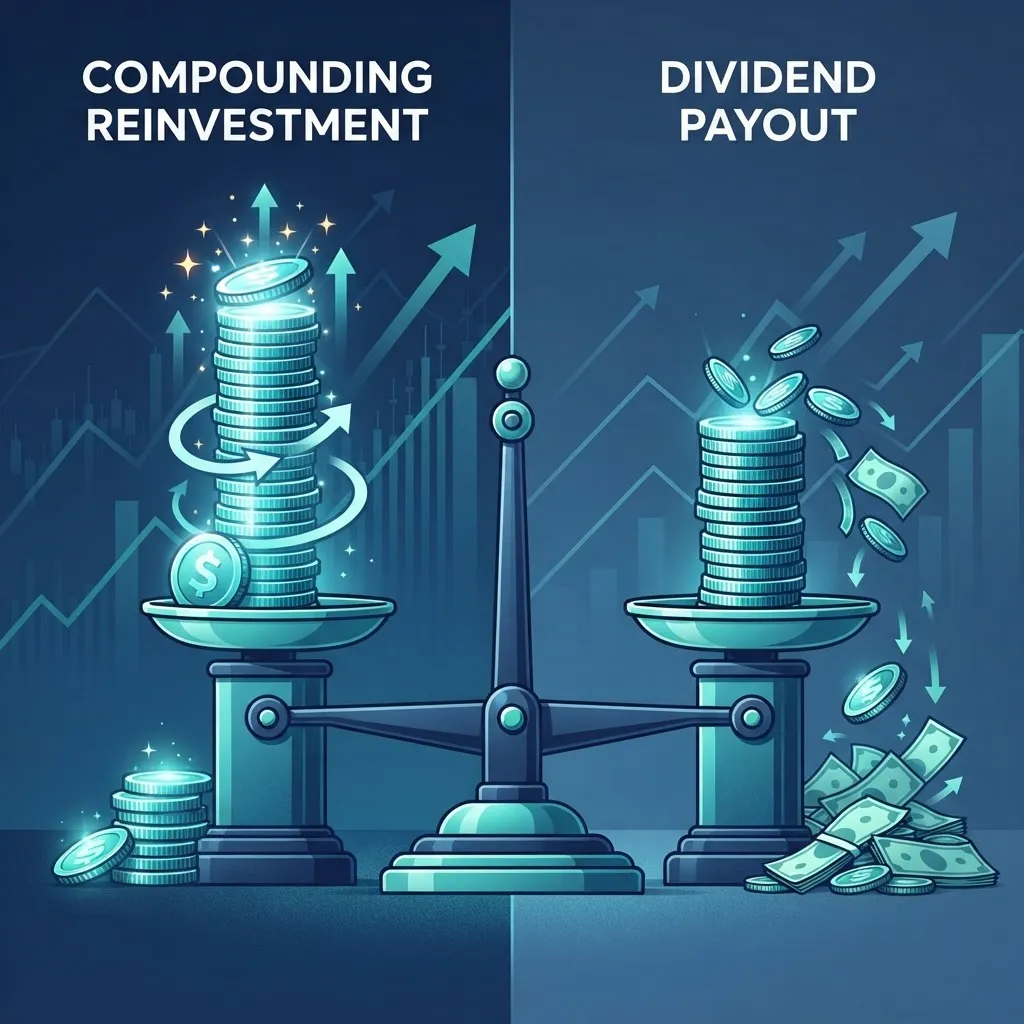 Accumulating versus distributing ETF comparison