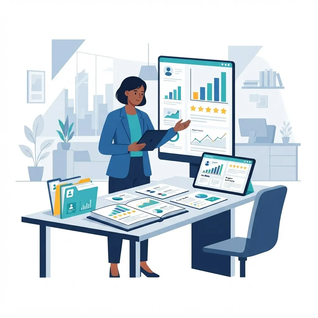 Reviewing agency portfolio and case studies