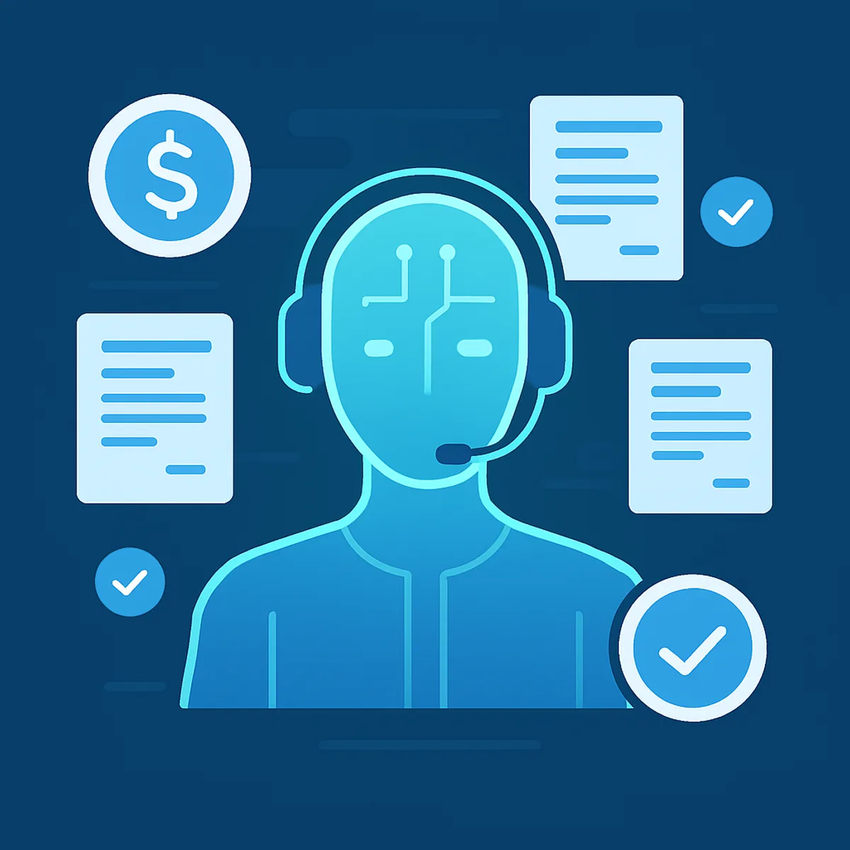 Overview of an AI accounts payable co-worker concept