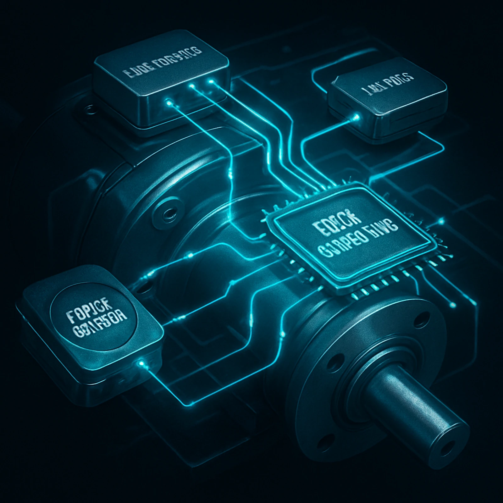 Sensors integrated with AI actuators feedback loop