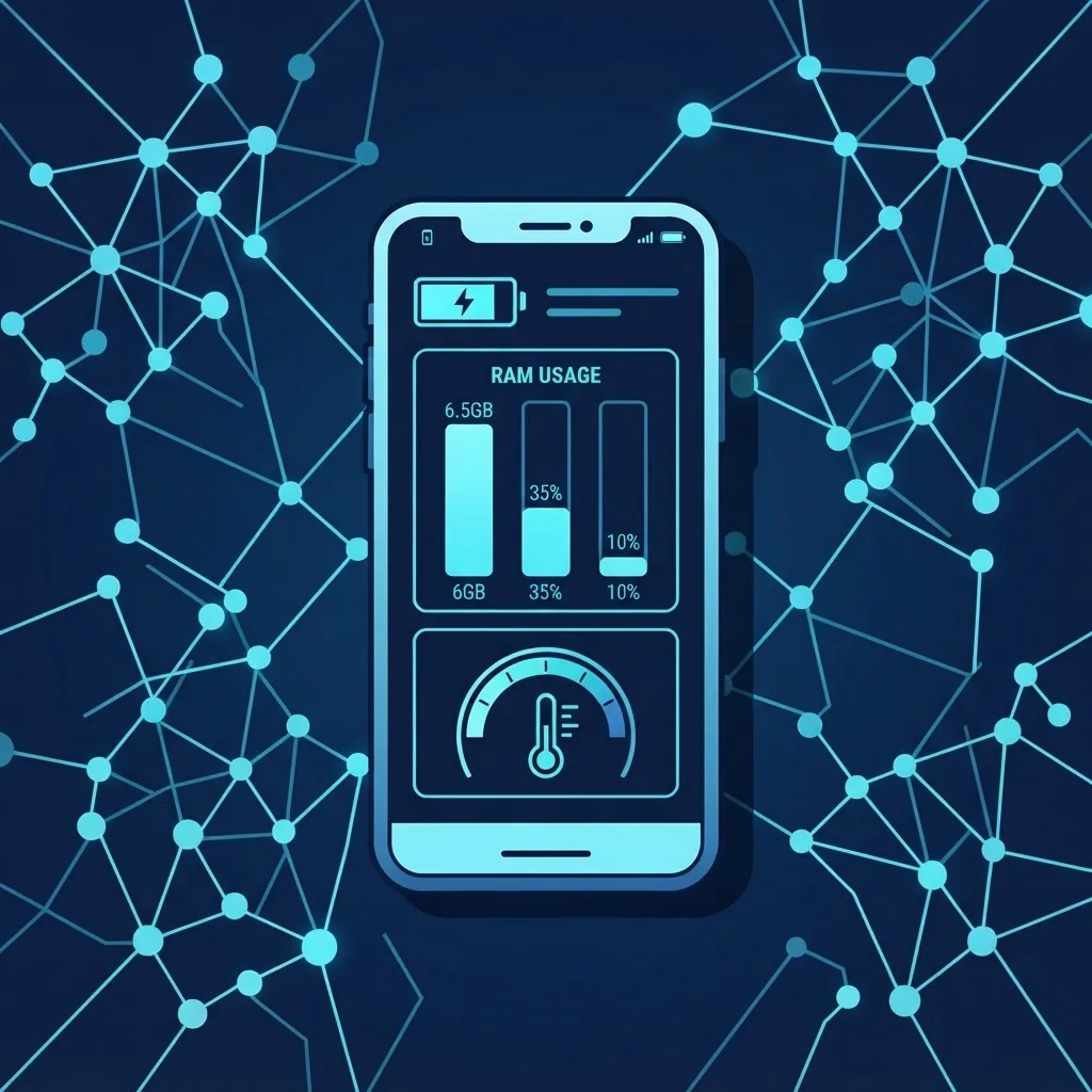 Smartphone battery, memory, and thermal impact of running AI applications