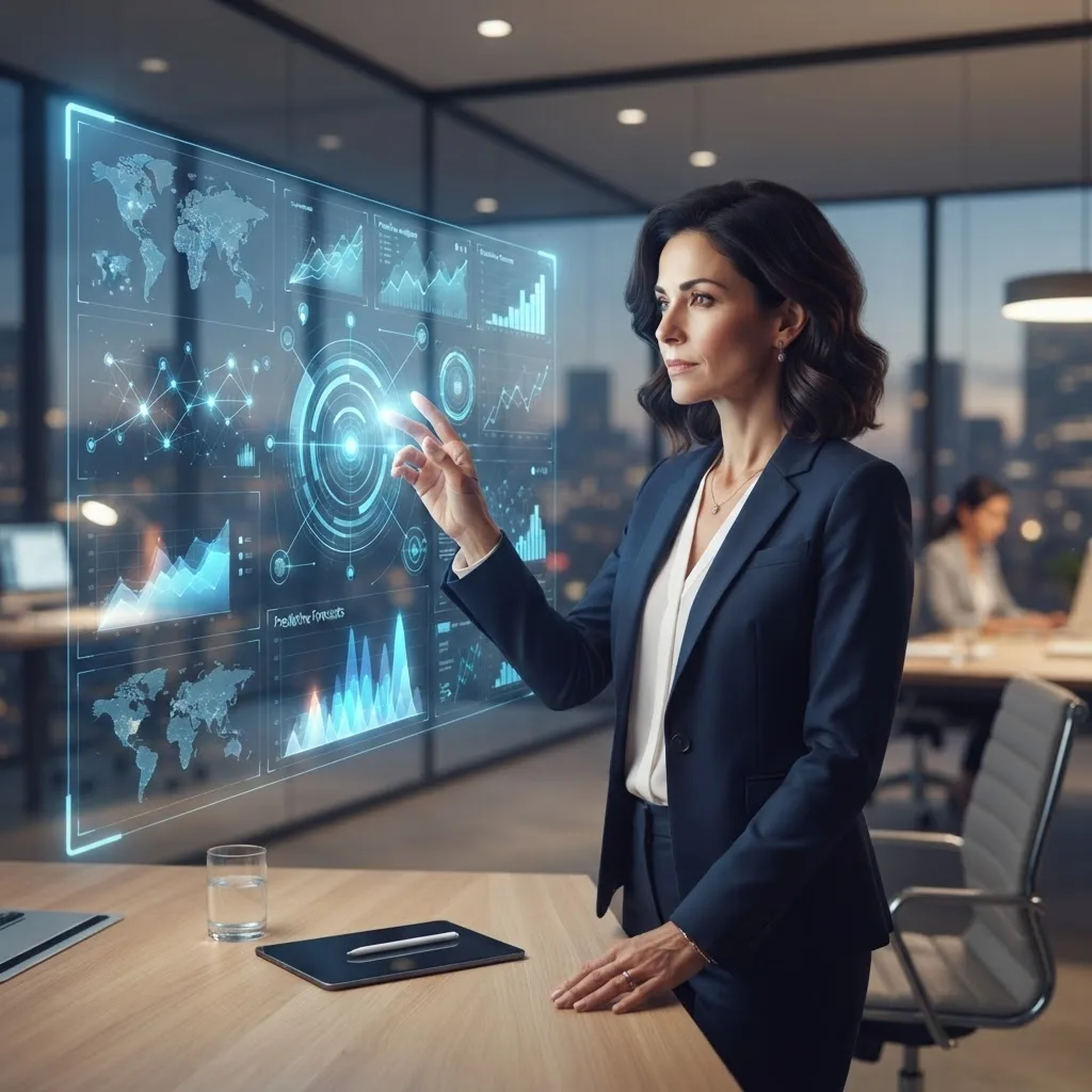 AI augmented decision making dashboard