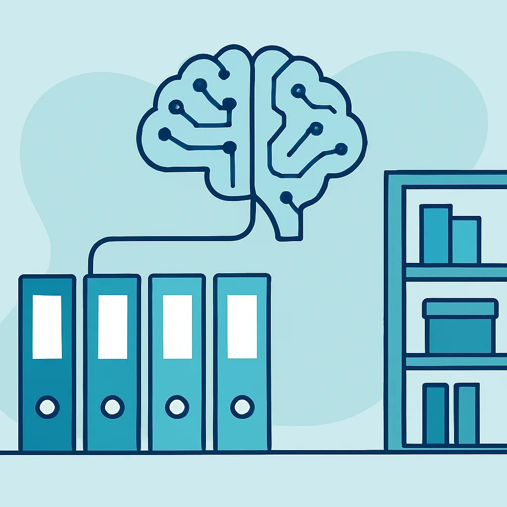 AI category management overview illustration