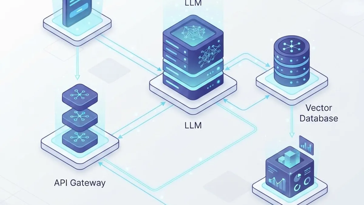 AI chatbot app architecture diagram