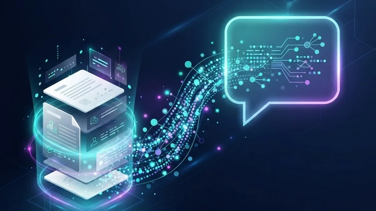 Retrieval augmented generation knowledge base flow