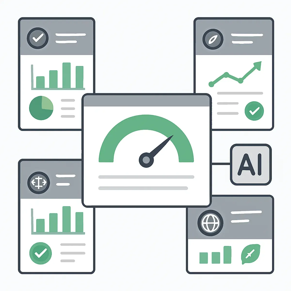 AI powered ESG reporting and analytics