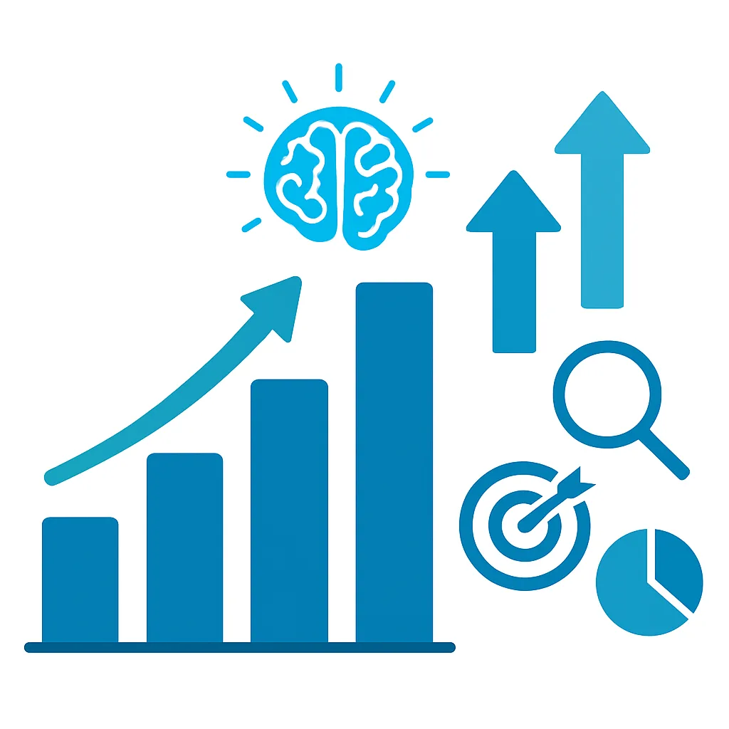 AI firm growth strategy dashboard
