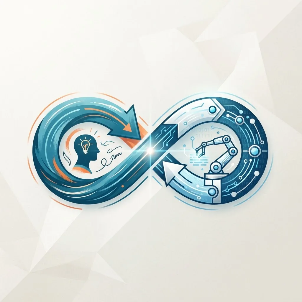 AI management automation augmentation hero concept