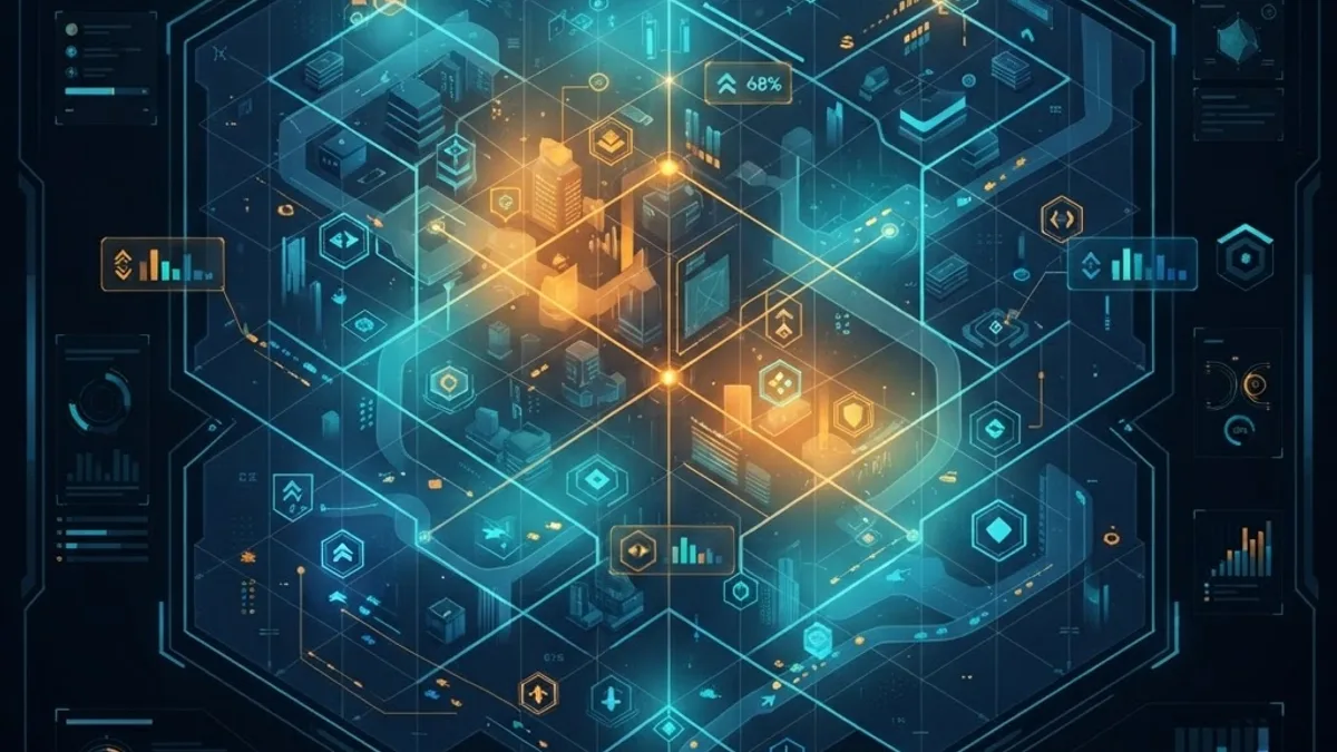 AI heatmap overlay analyzing a strategy game board map