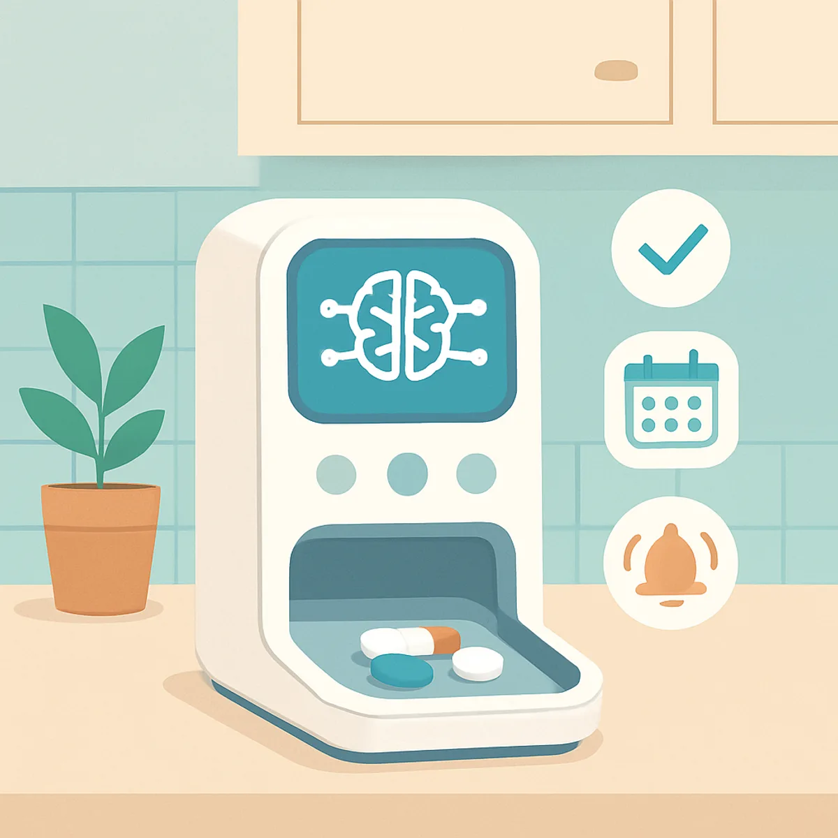 AI medication management for home care