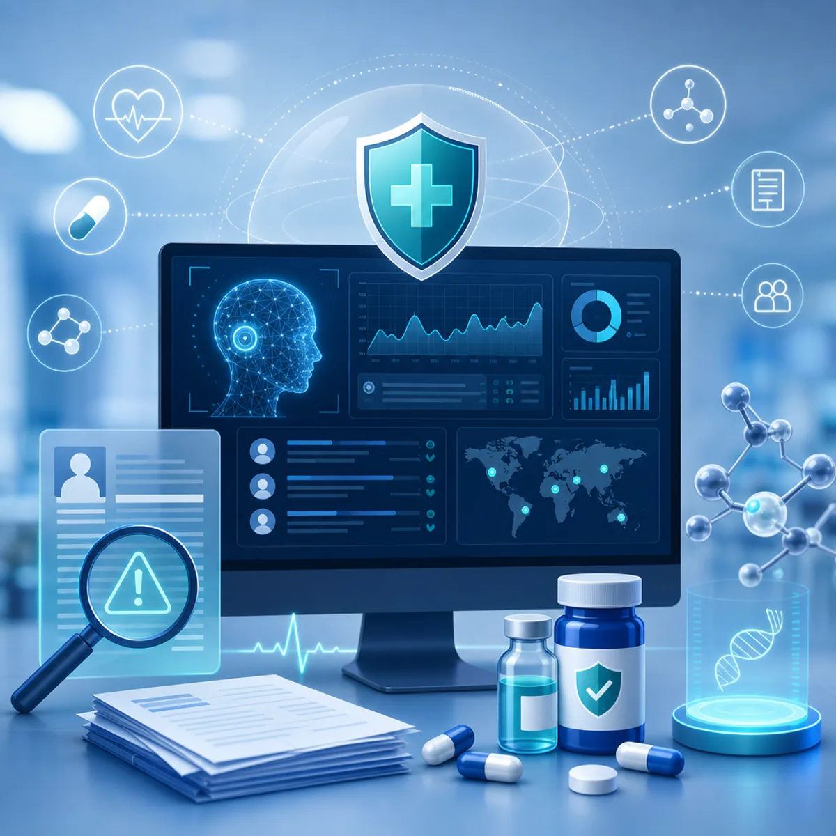 AI pharmacovigilance and drug safety