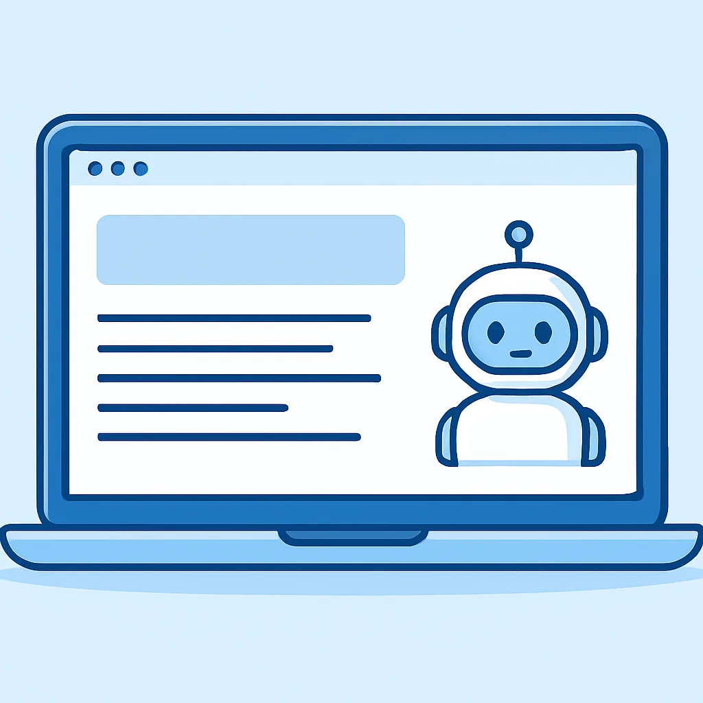 Overview of an AI-powered content generator dashboard