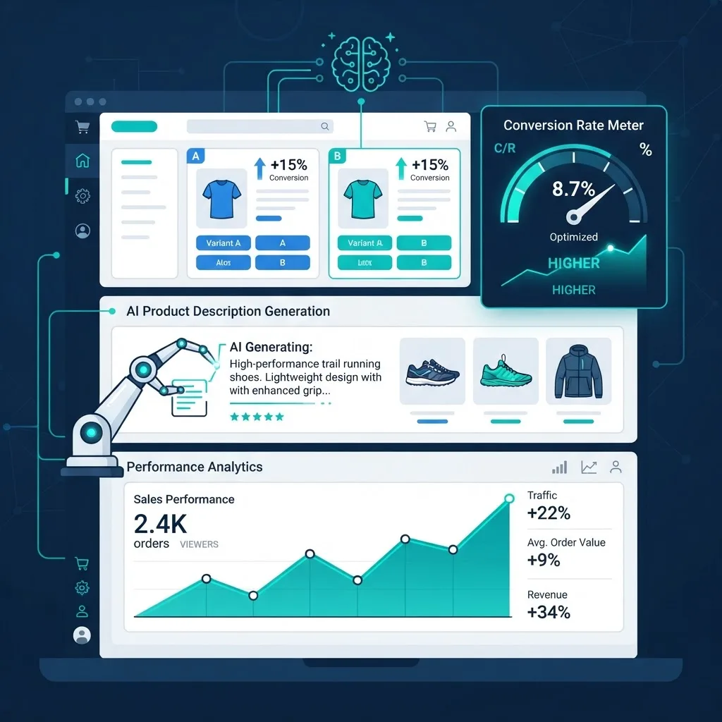 AI optimizing an online store