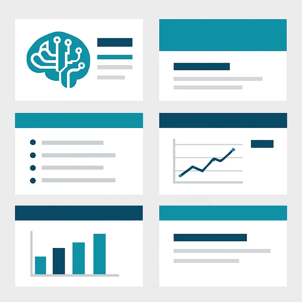 Professional AI PowerPoint templates grid