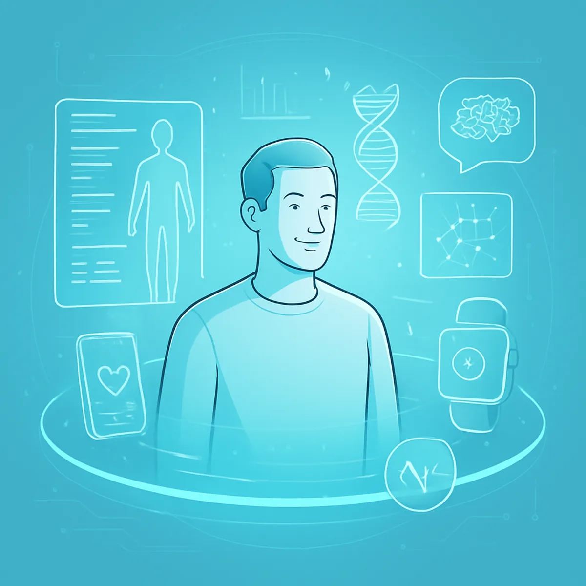 Future of AI-driven precision medicine centered on the patient