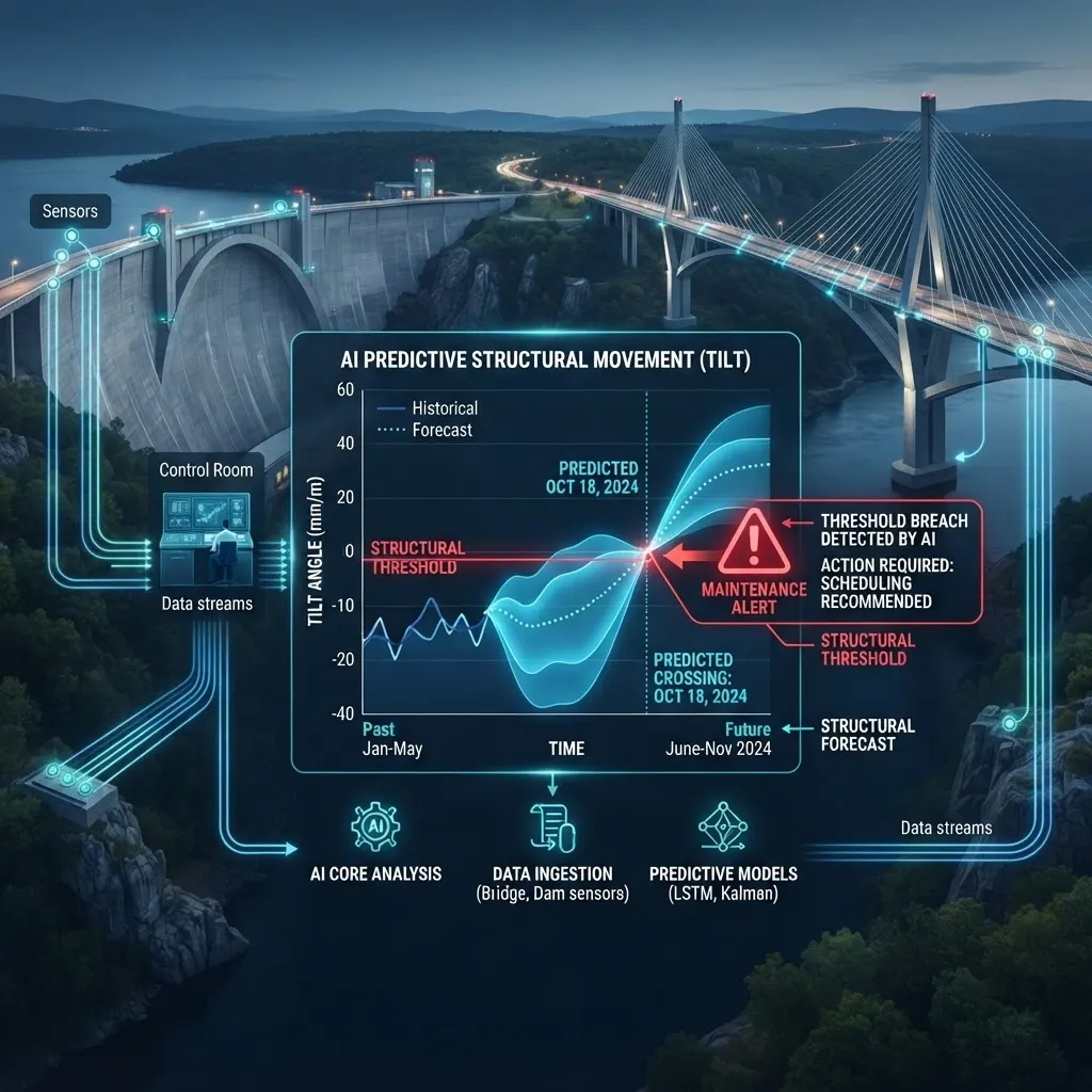 AI predictive maintenance for tilt sensors
