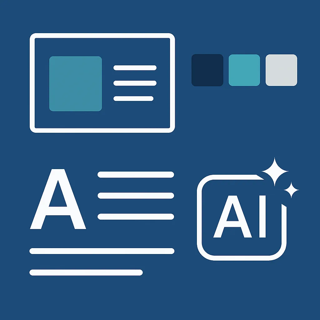 AI presentation design tips for clean professional slides