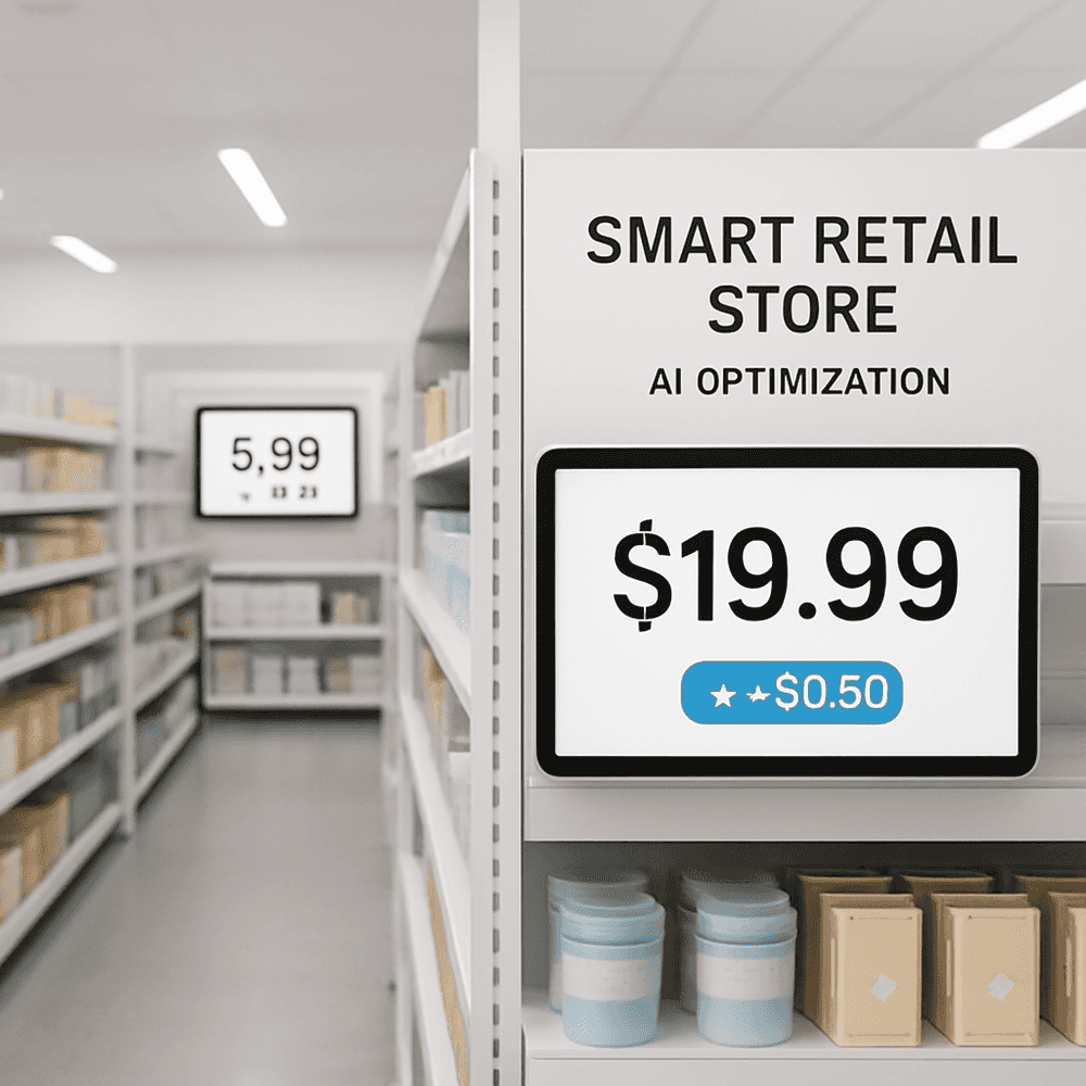 Advanced AI price optimization visualization