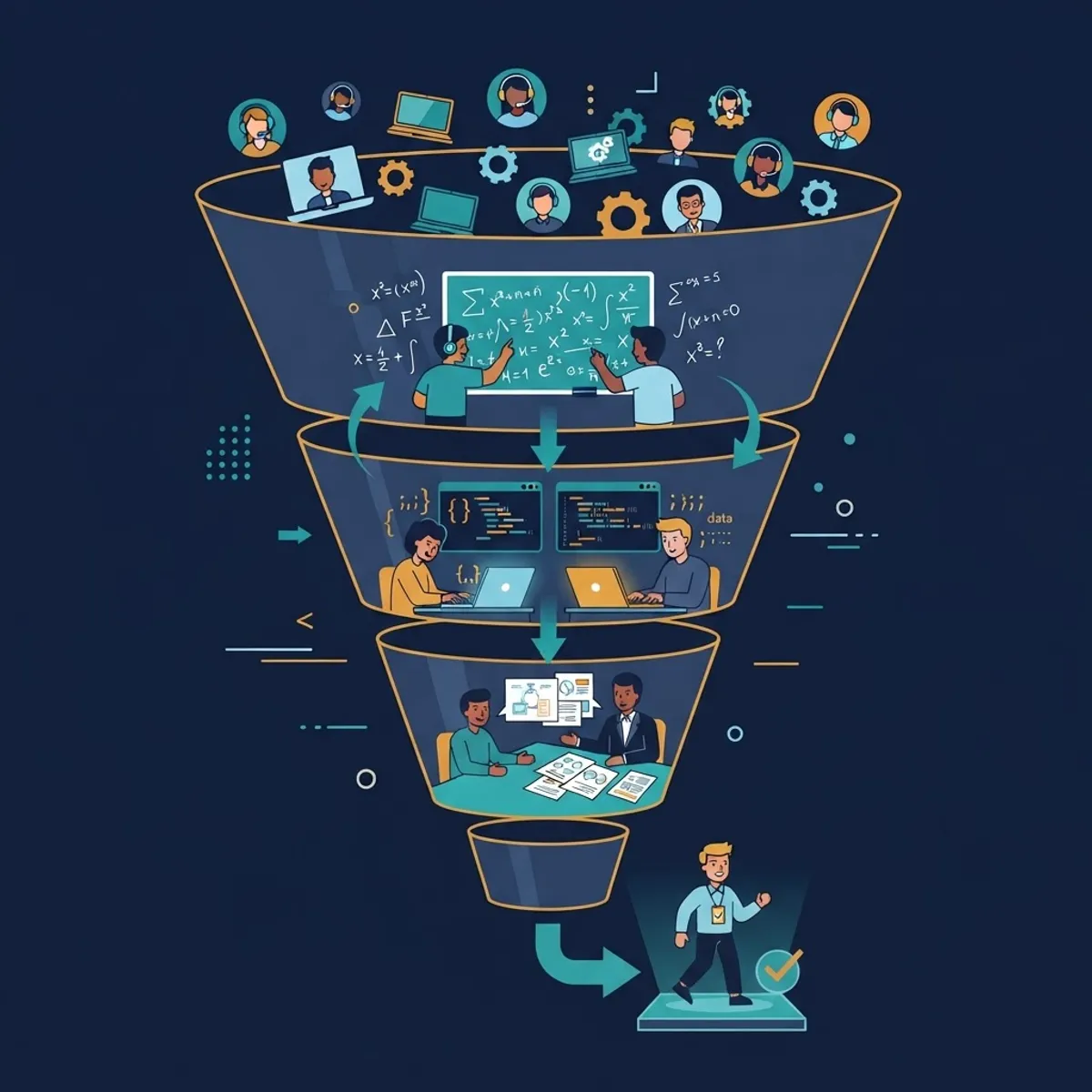 AI research job interview process