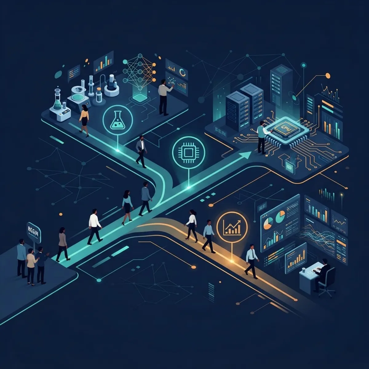 AI research jobs career landscape