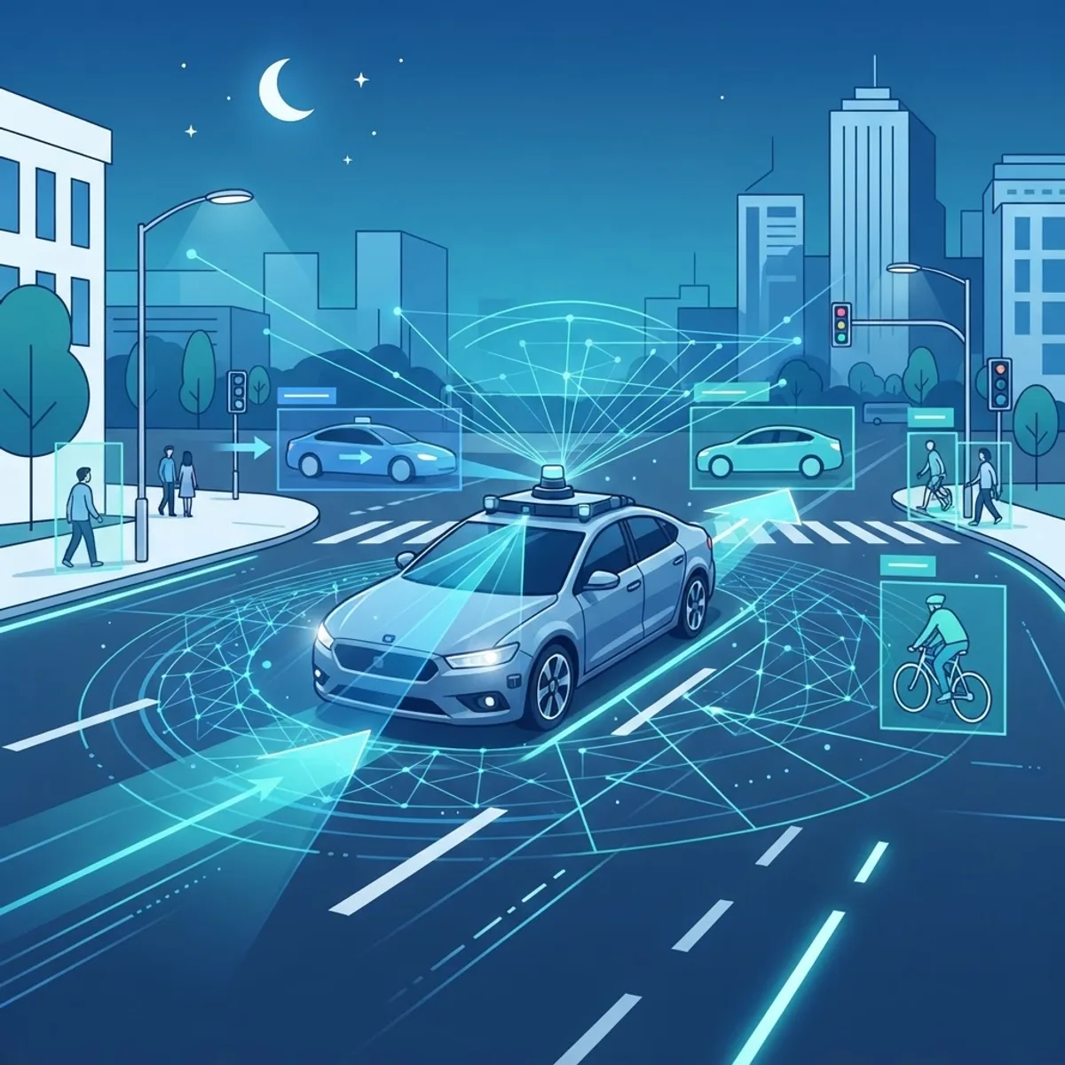 AI powering self-driving autonomous vehicles
