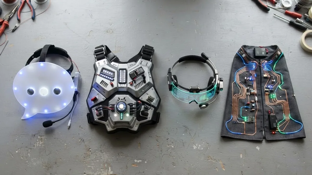 Artificial intelligence costume ideas guide with four wearable concepts
