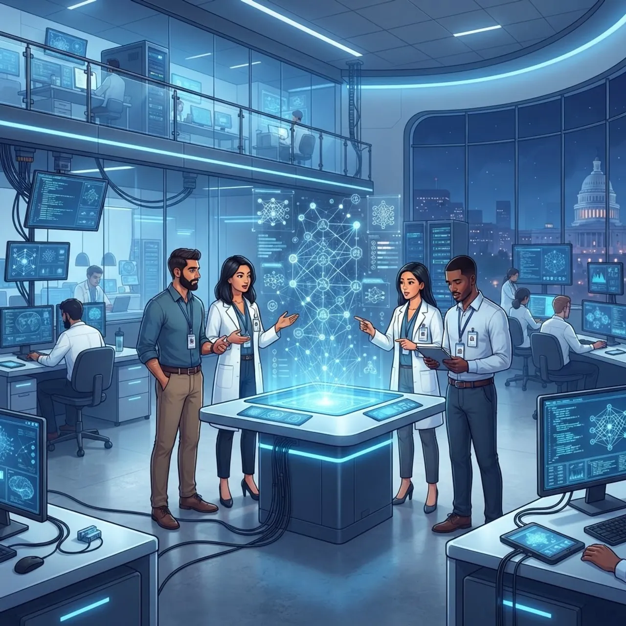 American AI research and innovation laboratory