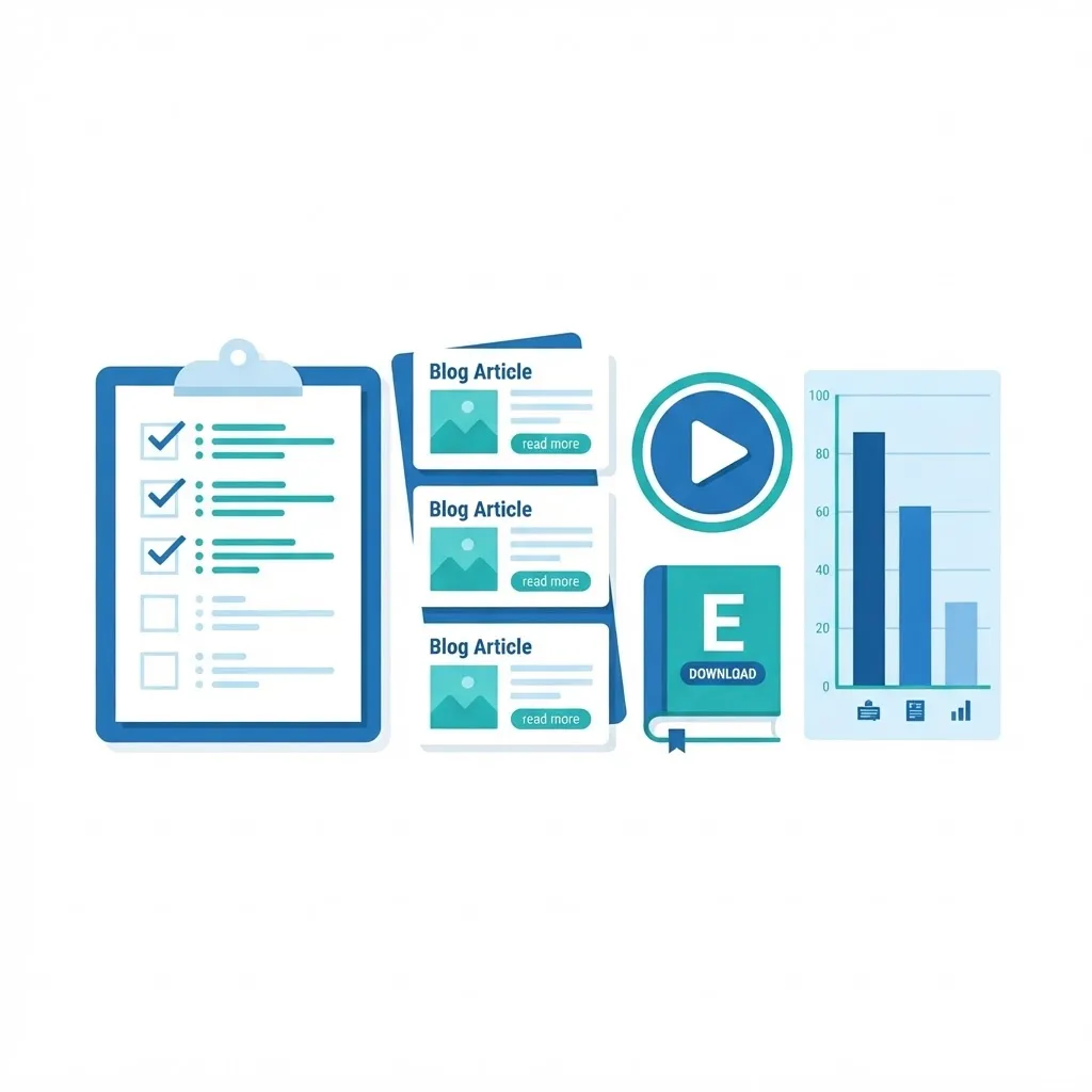 Content marketing audit of B2B competitor assets