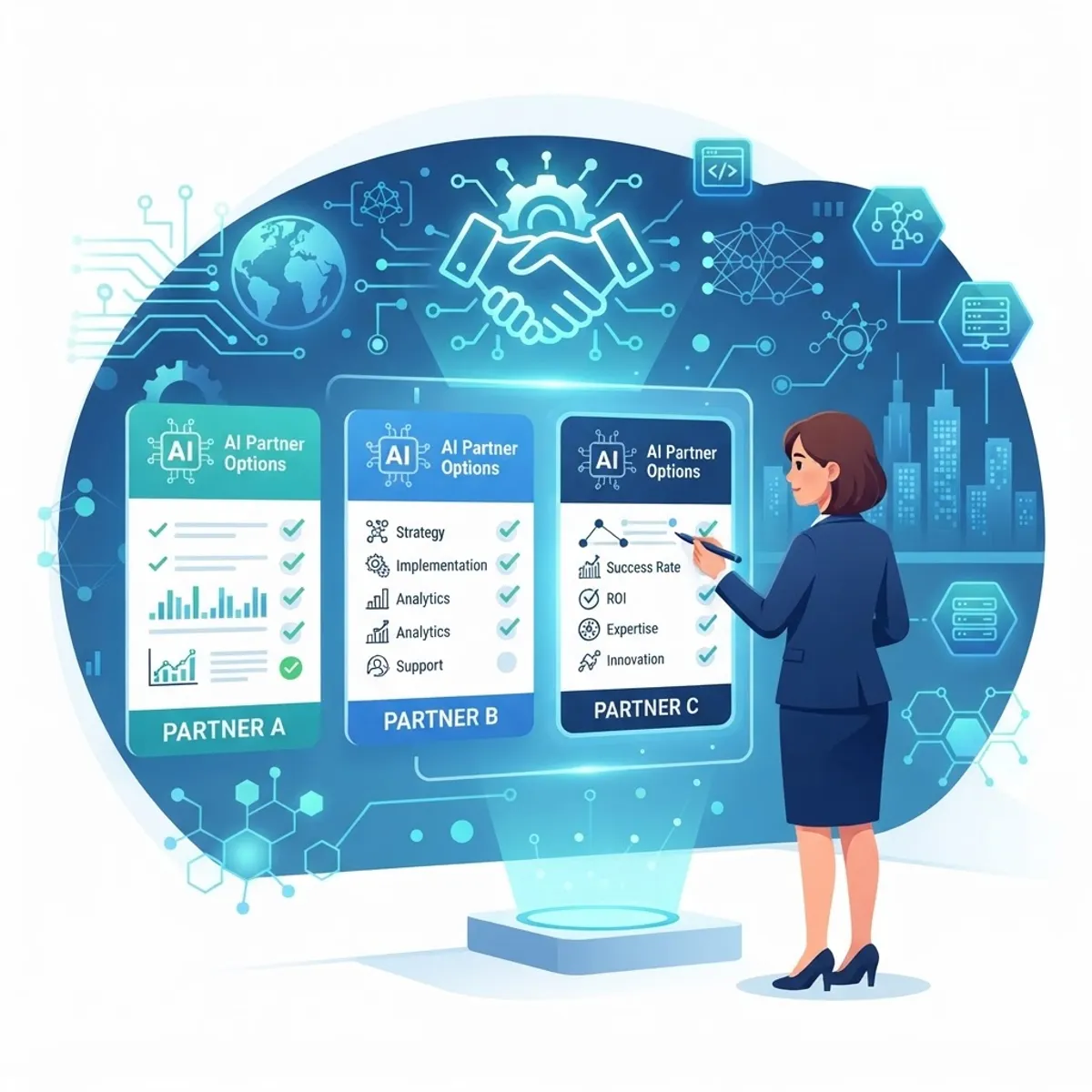 Choosing the right AI consulting partner