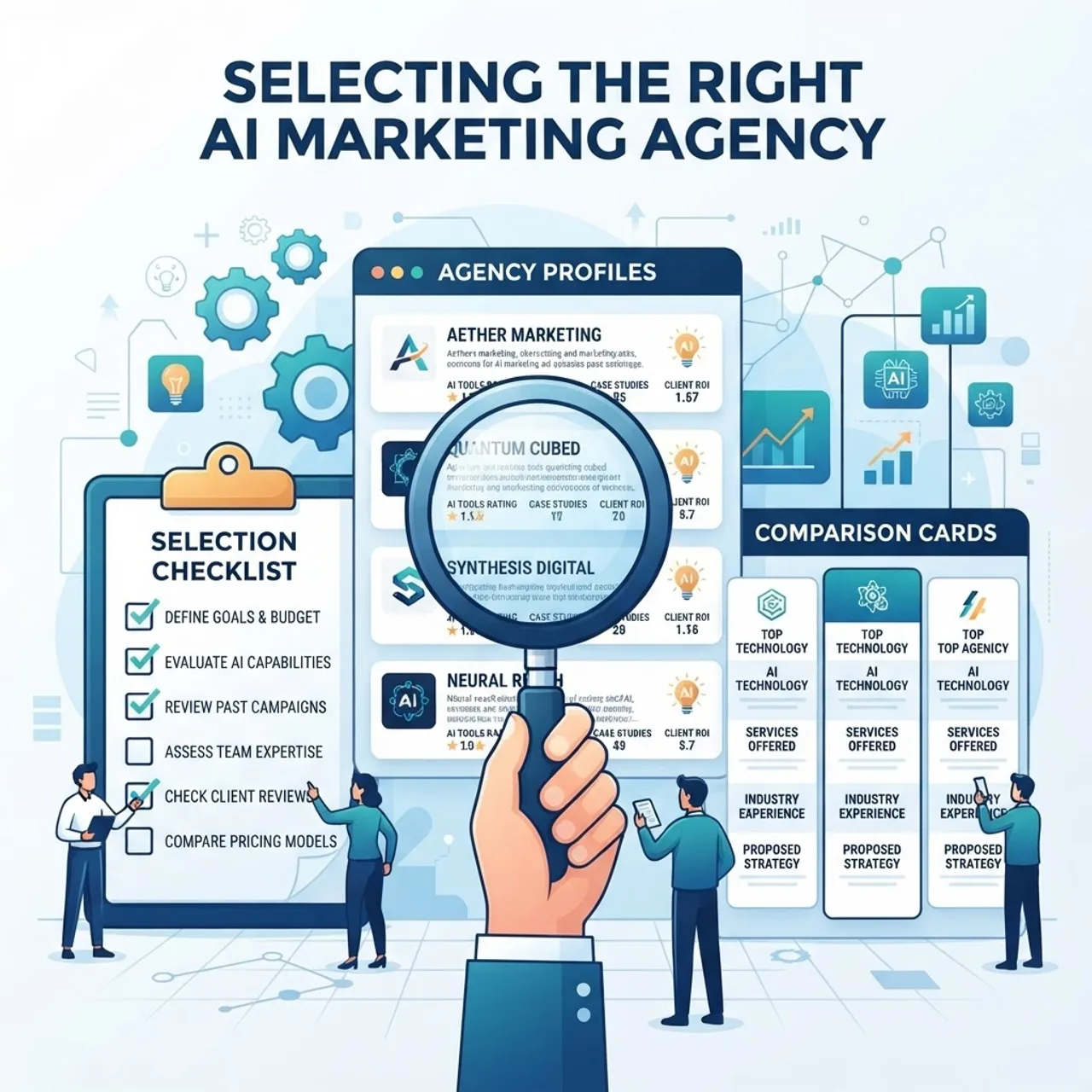 Checklist for choosing an AI marketing agency in Kansas City