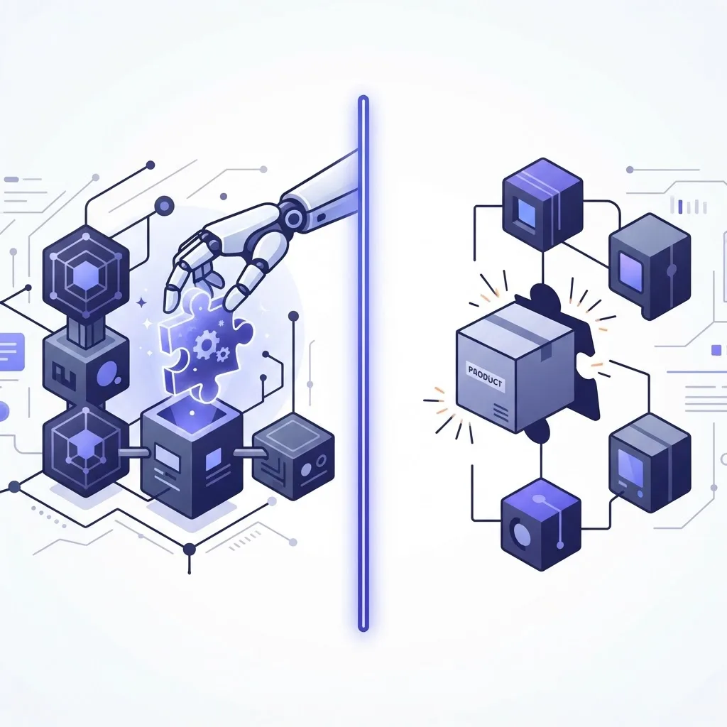 Comparison of tailor-made software fitting a business versus generic packaged software