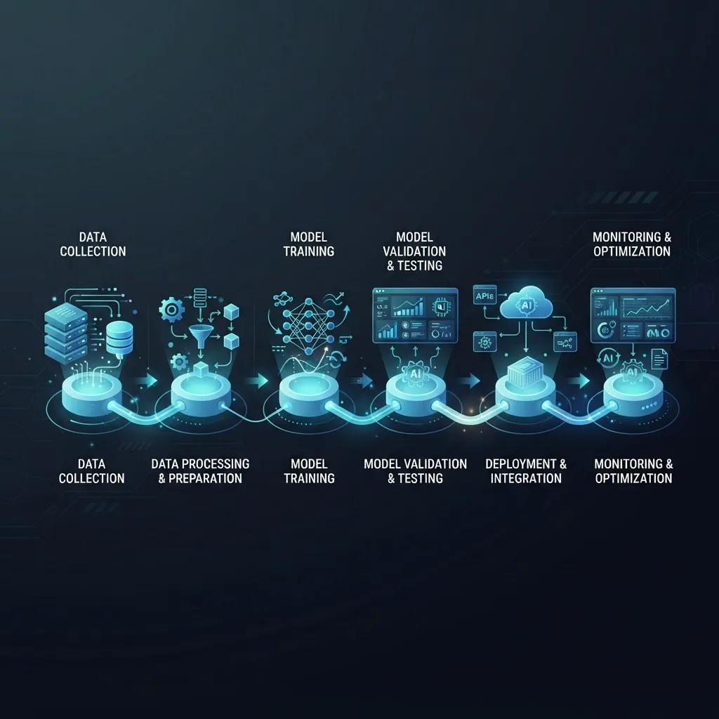 Step by step deep intelligence implementation workflow