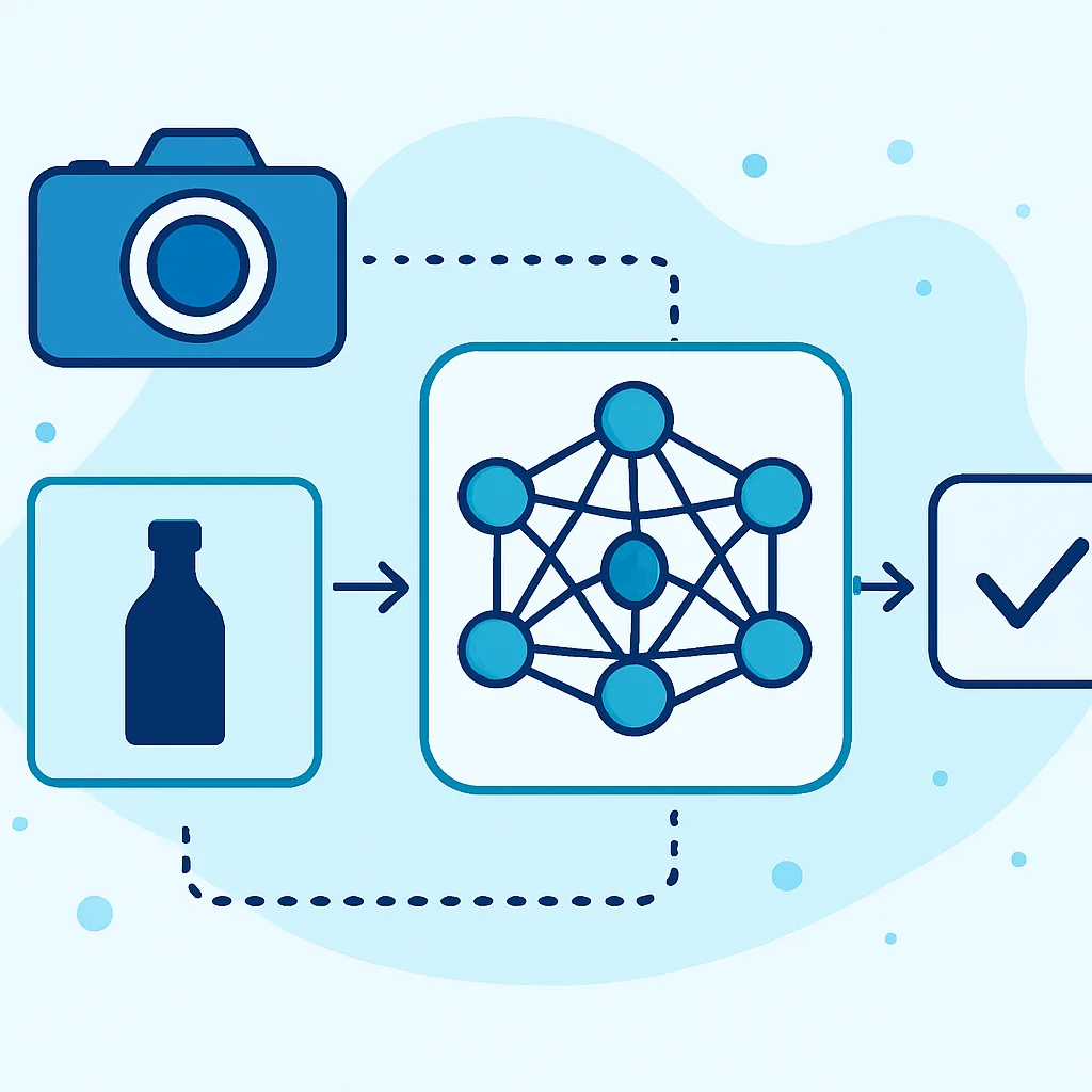 Deep learning inspection workflow visualization