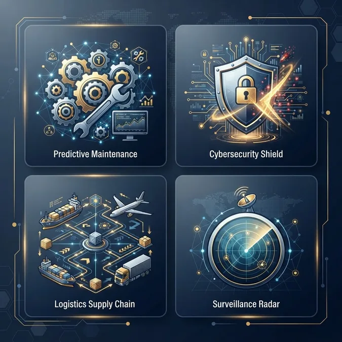 Defense artificial intelligence and machine learning use cases