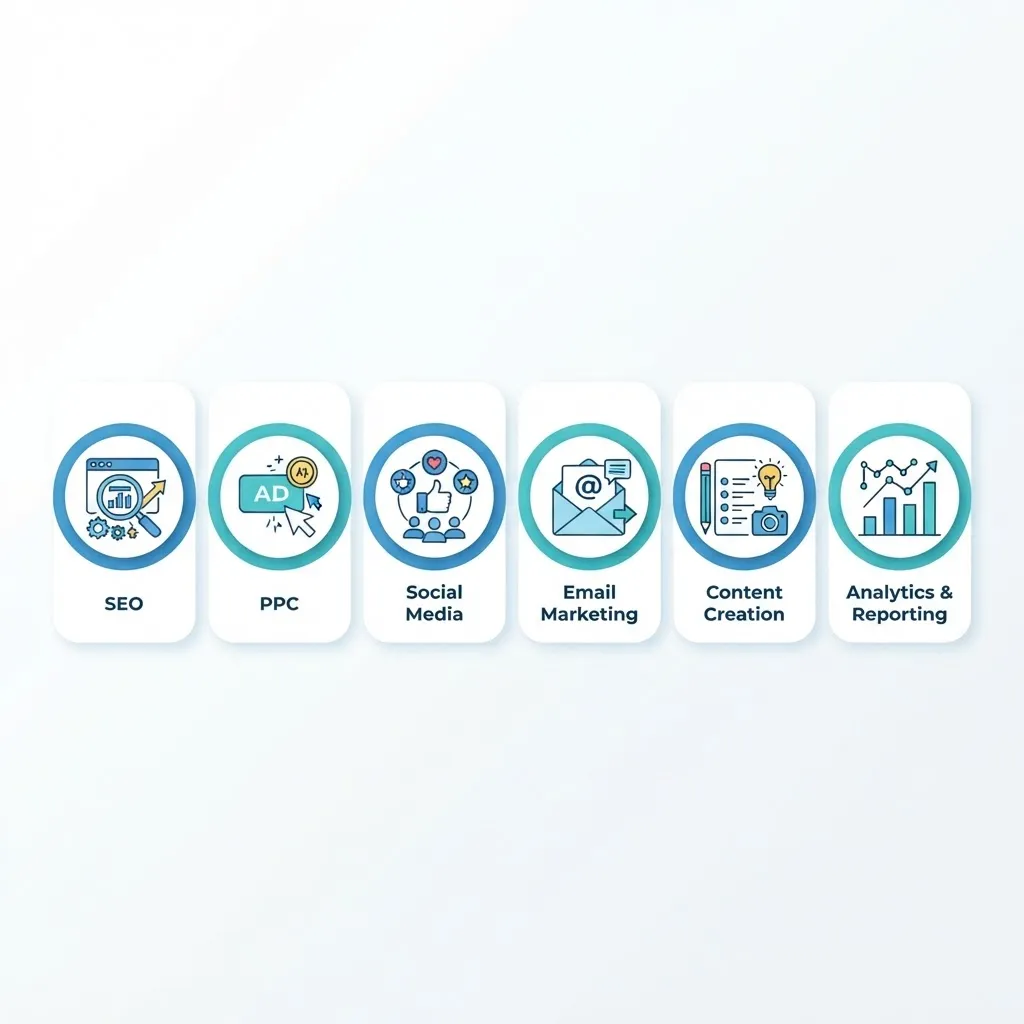 Core services offered by digital marketing agencies