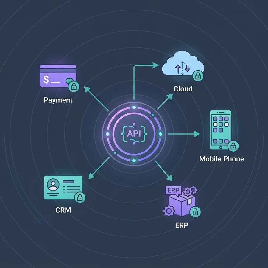 API integration workflow in a .NET system
