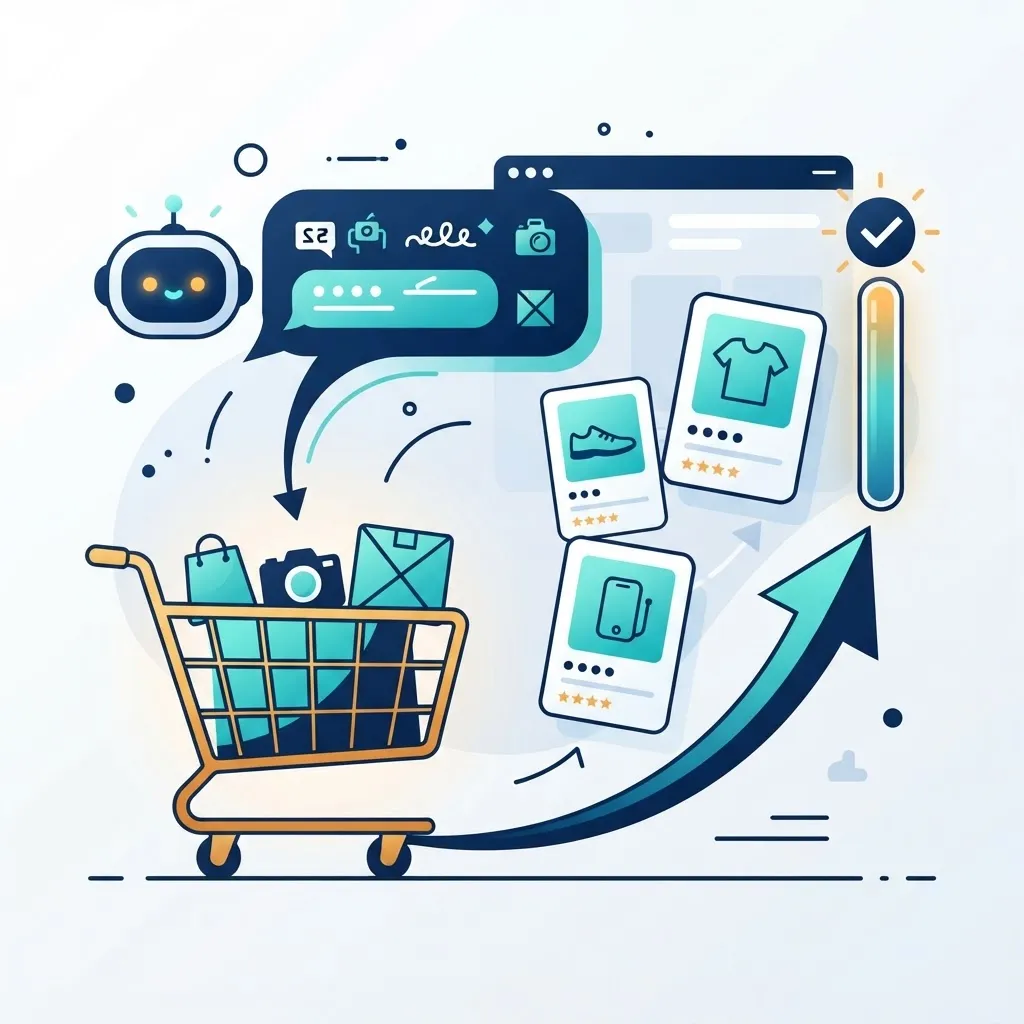 Ecommerce chatbot cart recovery conversion lift