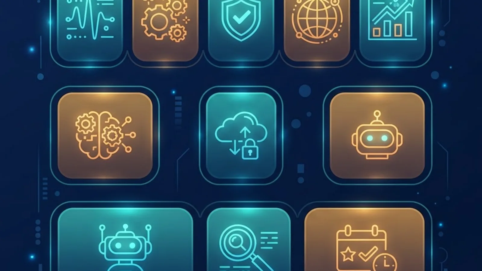 Overview grid of the main Emily AI feature categories