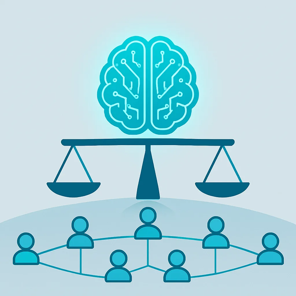 Ethical transparent AI with balanced fair outcomes