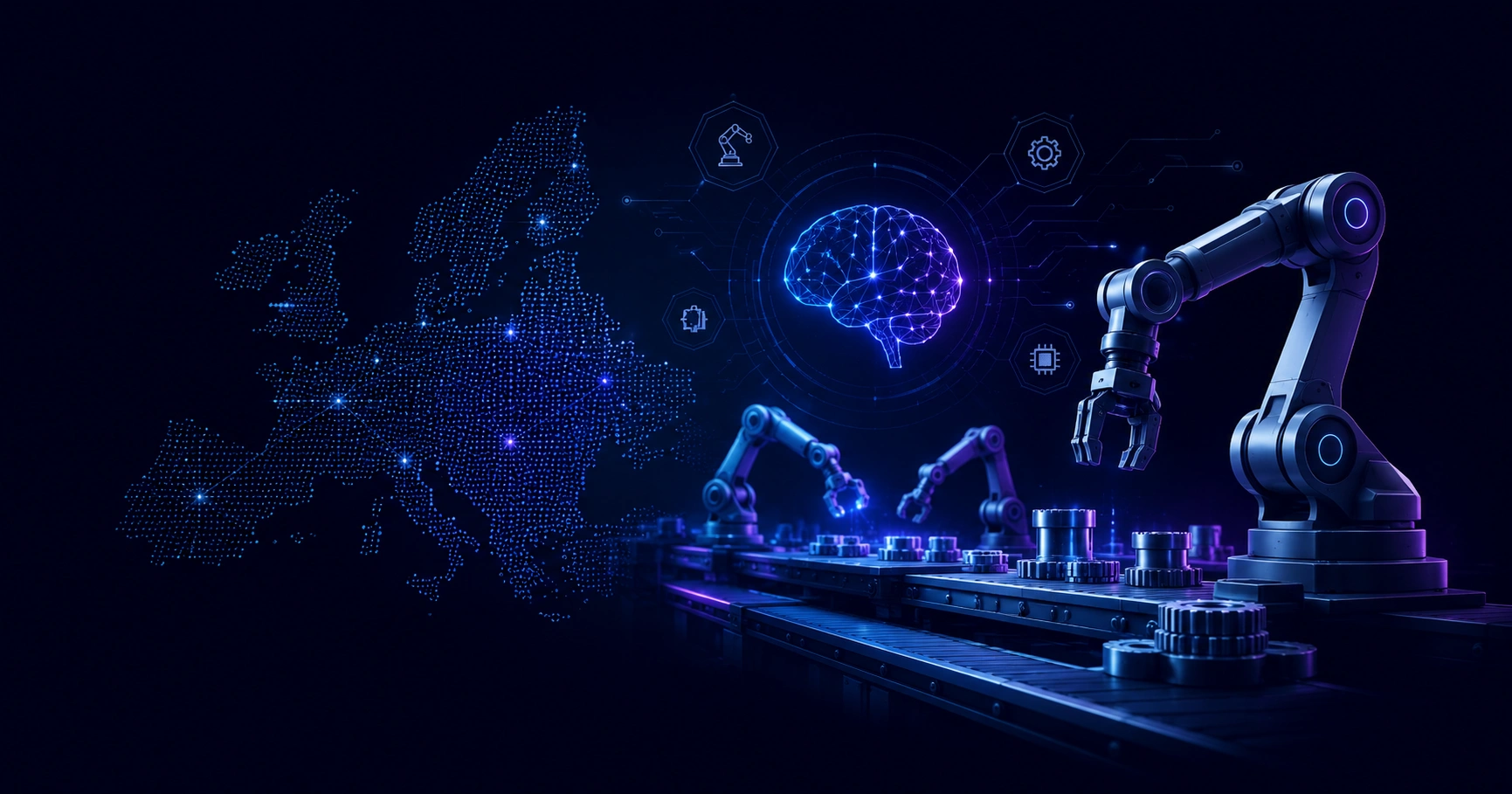 Europe Artificial Intelligence in Manufacturing Market