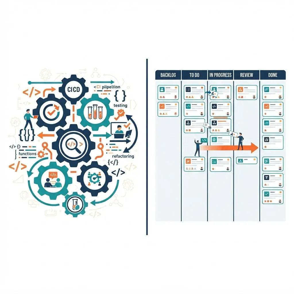 Comparison of Extreme Programming and Scrum frameworks
