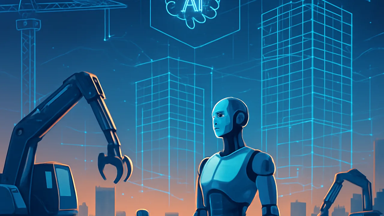 Future of AI in construction with autonomous machinery and digital twins
