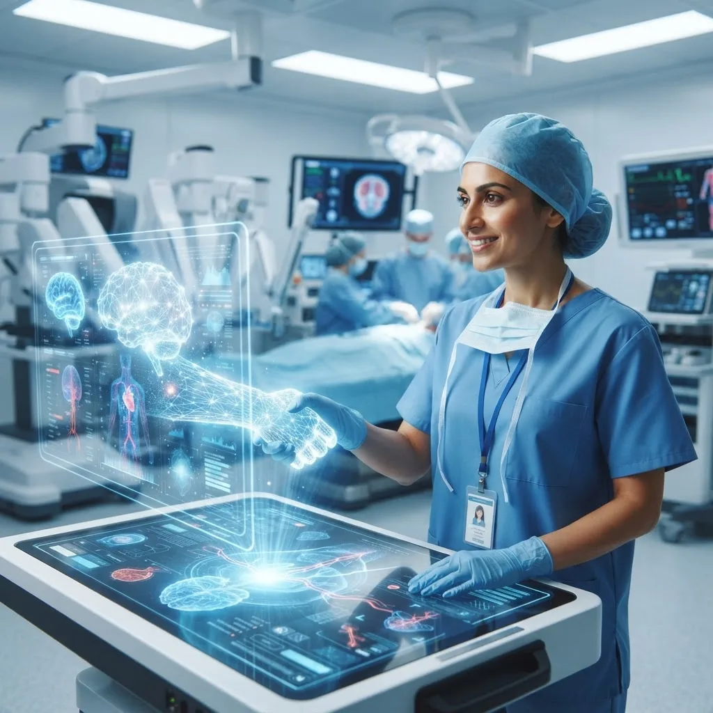 Future collaboration between human surgeons and artificial intelligence